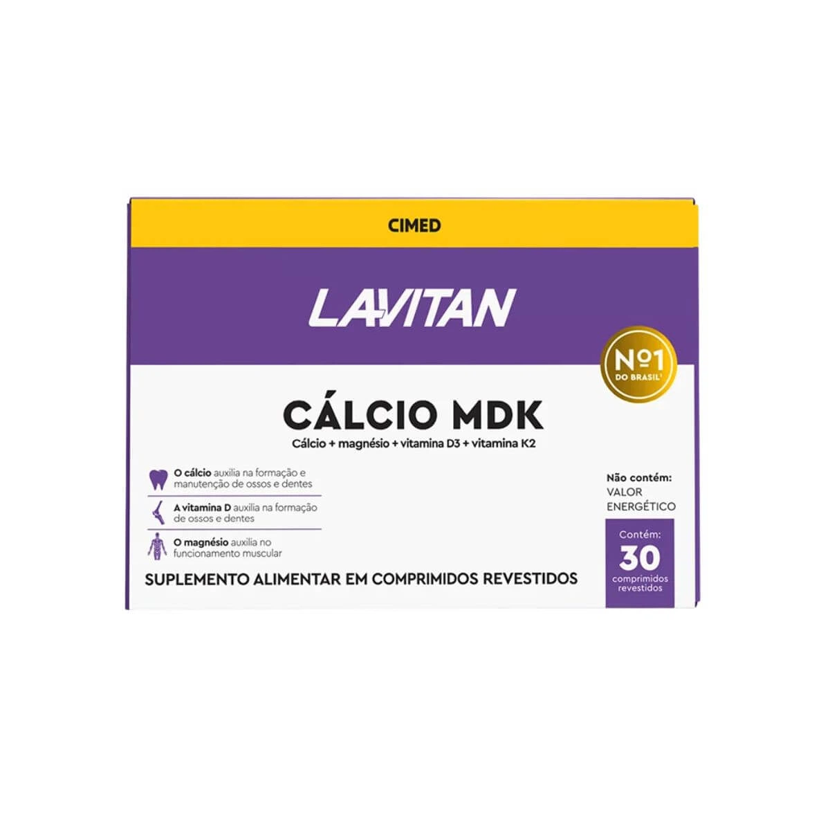 LAVITAN CALCIO MDK 30CP - CIMED — Cimed | Farmácia Resyla