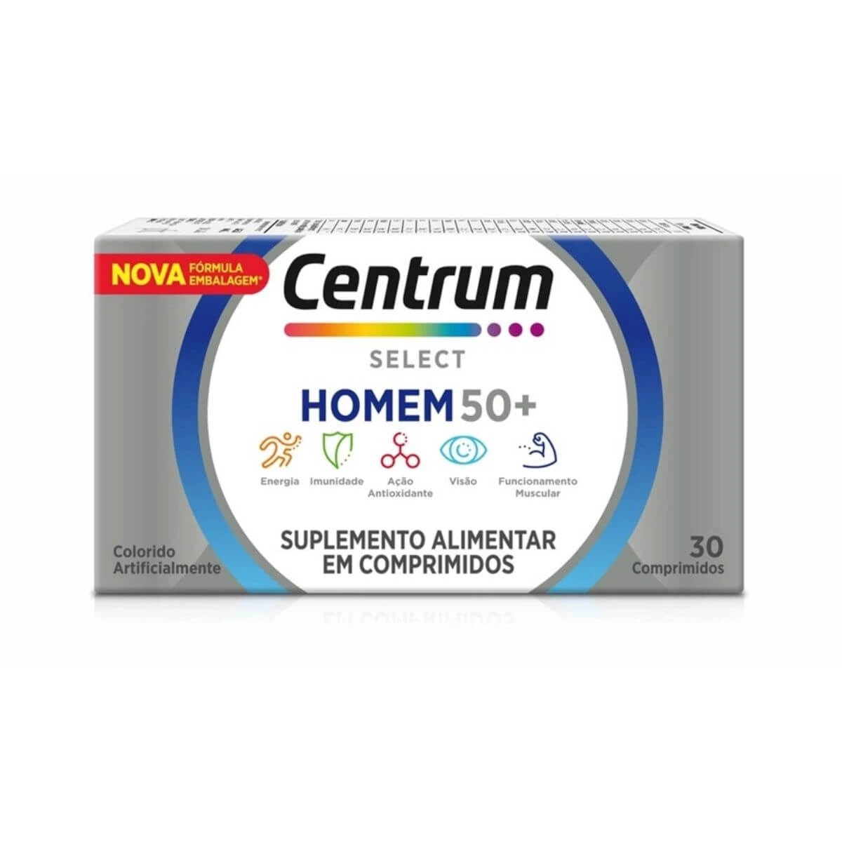 POLIVITAMÍNICO CENTRUM SELECT HOMEM 50+ 30CP - WYETH — Wyeth | Farmácia Resyla