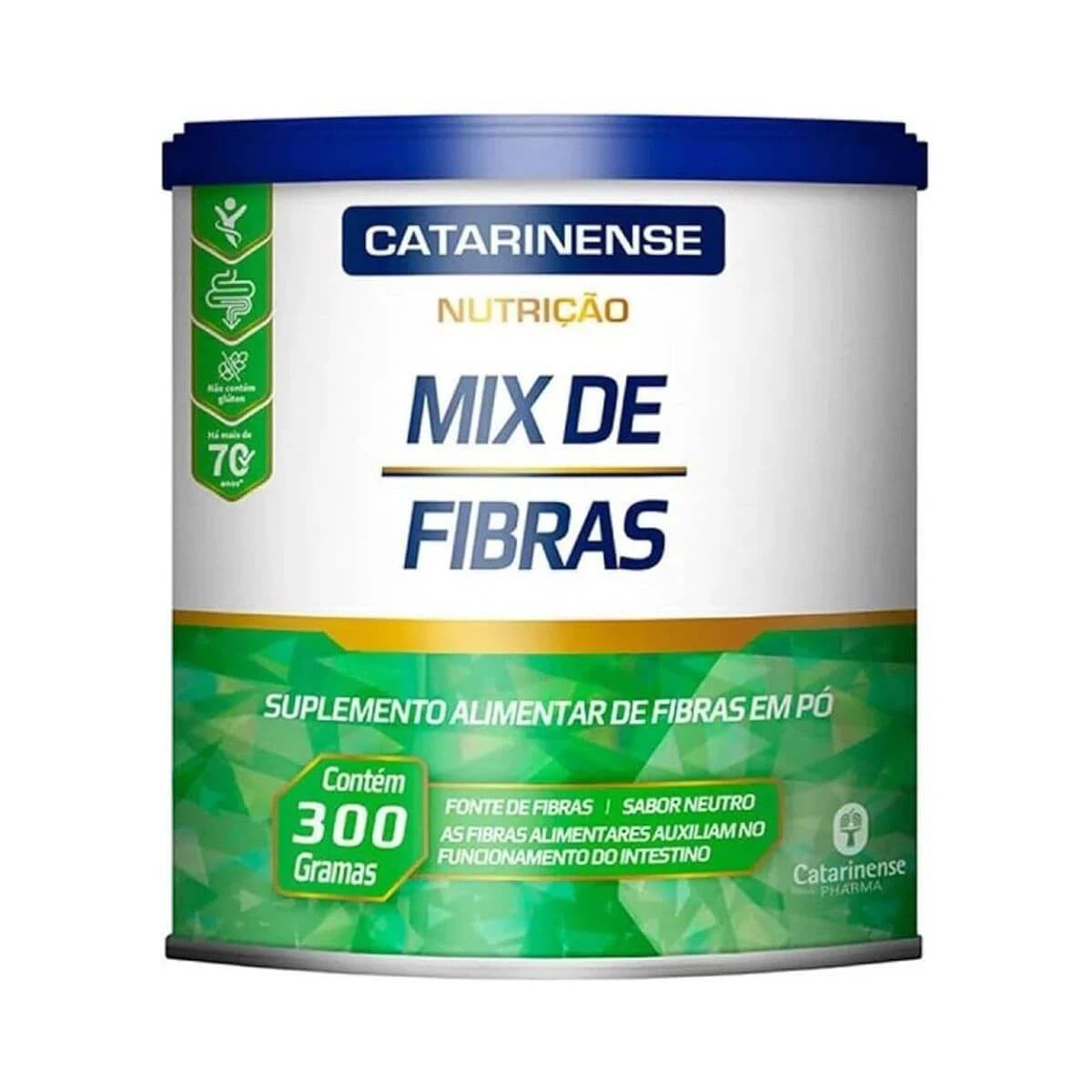 MIX DE FIBRAS EM PÓ SABOR NEUTRO 300G - CATARINENSE — Catarinense | Farmácia Resyla