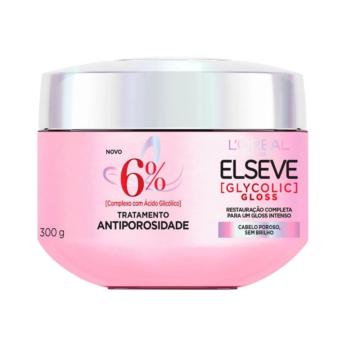 CREME DE TRATAMENTO ELSEVE GLYCOLIC GLOSS 300G — Elseve | Farmácia Resyla