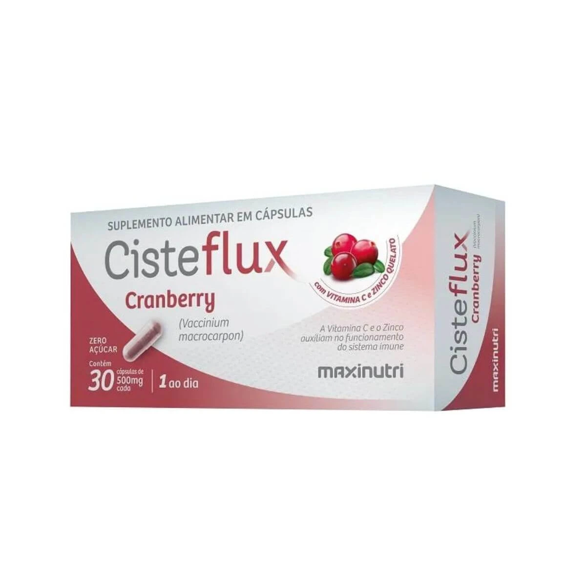 CISTEFLUX 500MG 30CAPS - MAXINUTRI — Maxinutri | Farmácia Resyla