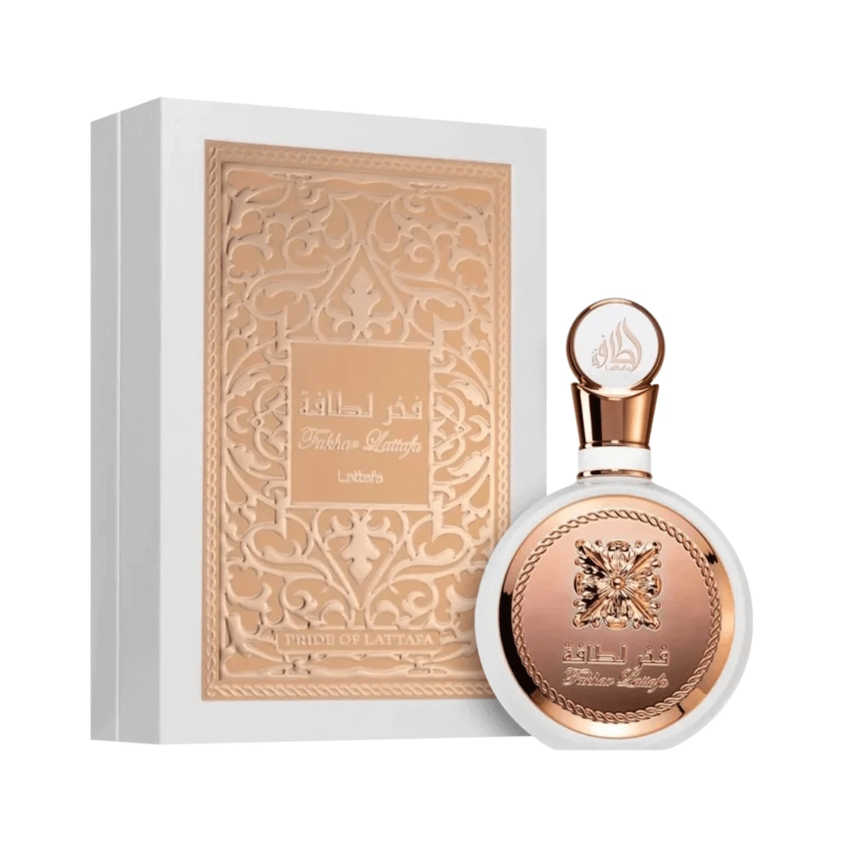 PERFUME FAKHAR LATTAFA ROSE FEMININO 100ML — Lattafa | Farmácia Resyla