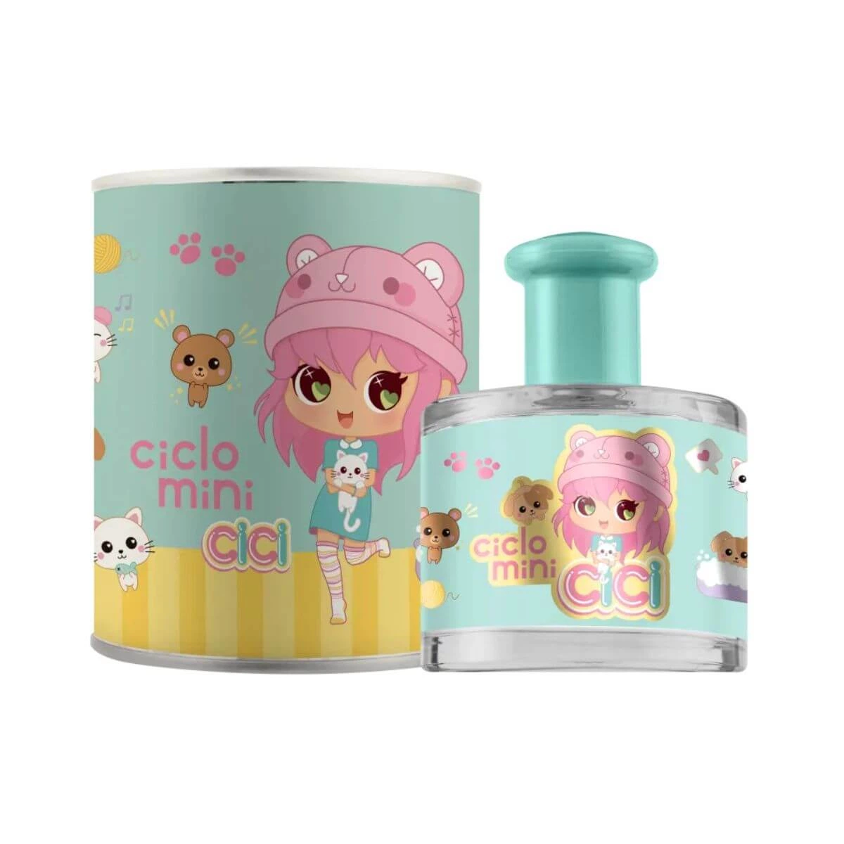 PERFUME CICLO LATA CICI ZOE INFANTIL FEMININO 100ML — Ciclo | Farmácia Resyla