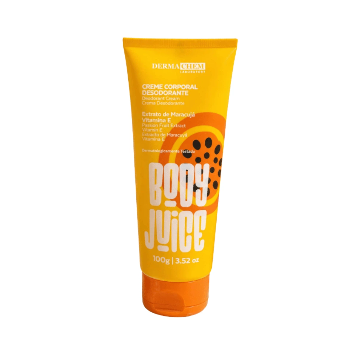CREME HIDRATANTE BODY JUICE MARACUJA 100ML DERMACHEM — | Farmácia Resyla