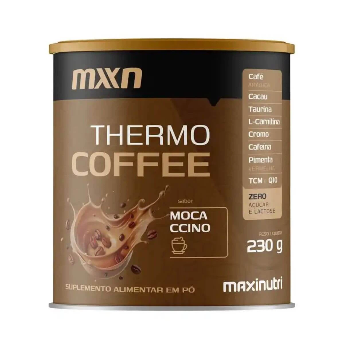 THERMO COFFEE SABOR MOCCACINO MAXINUTRI 230G — Maxinutri | Farmácia Resyla