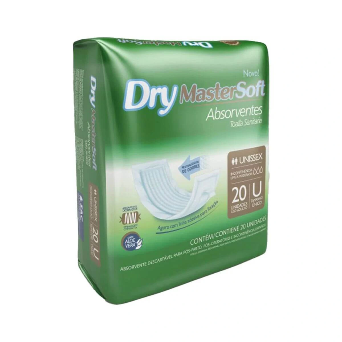 ABSORVENTE GERIÁTRICO DRY ECONOMICS 20UN — Dry Economics | Farmácia Resyla