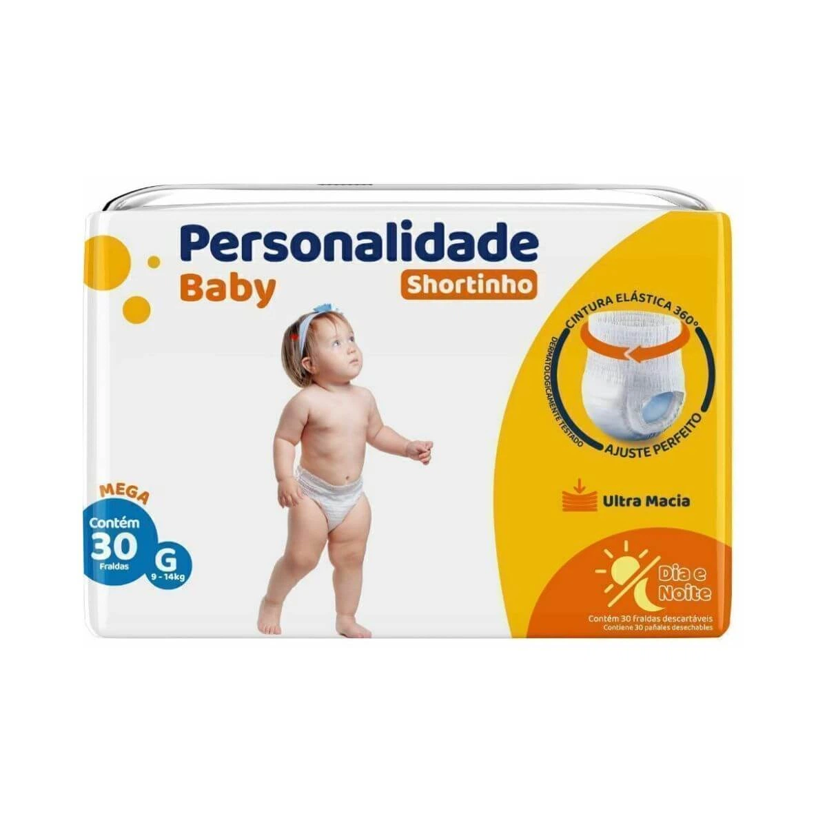 FRALDA PERSONALIDADE MEGA SHORTINHO G C/30UN — Personalidade | Farmácia Resyla