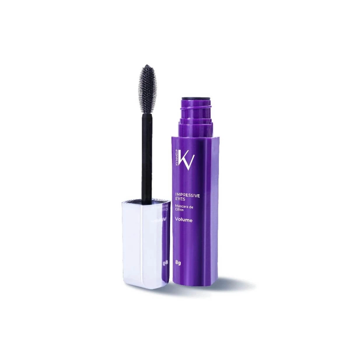 MÁSCARA PARA CILIOS KV MAKEUP VOLUME IMPRESSIVE EYES 8G — KV | Farmácia Resyla