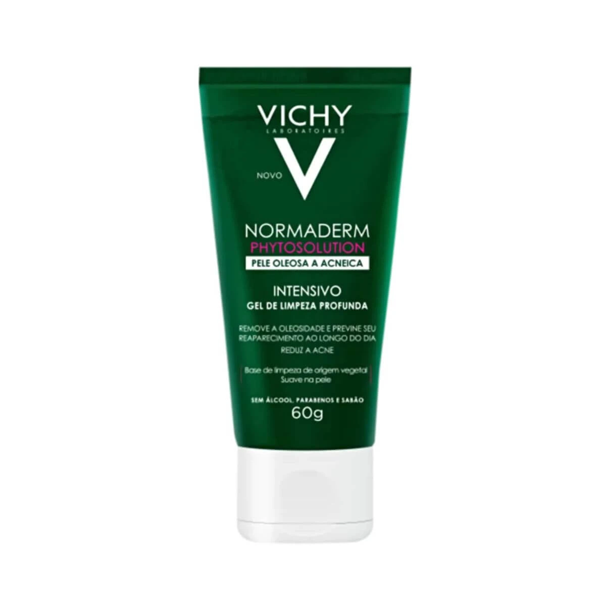 GEL DE LIMPEZA FACIAL PROFUNDA NORMADERM PHYTOSOLUTION VICHY 60G — Vichy | Farmácia Resyla