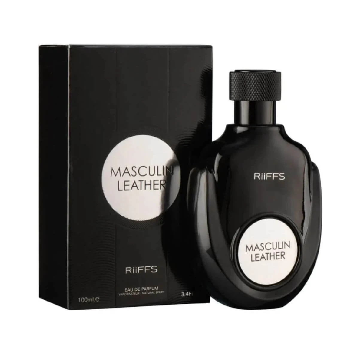 PERFUME RIIFFS MASCULIN LEATHER MASCULINO 100ML — Riiffs | Farmácia Resyla