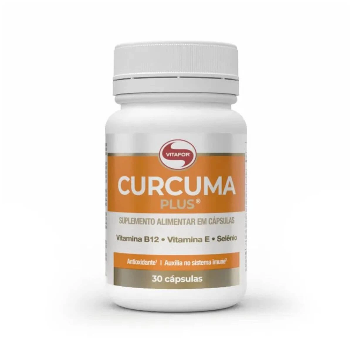 CURCUMA PLUS 500MG VITAFOR 30CP — Vitafor | Farmácia Resyla