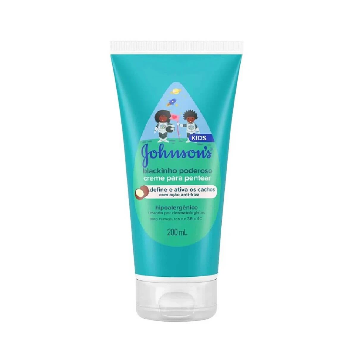 CREME DE PENTEAR J&J BABY BLACKINHO PODEROSO 200ML — Johnsons & Johnsons | Farmácia Resyla