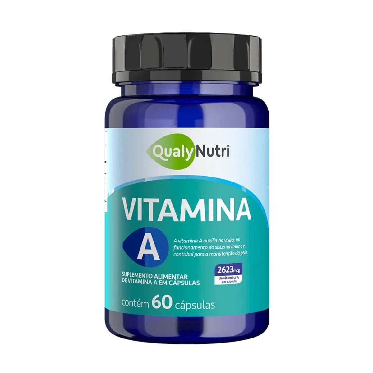 VITAMINA A QUALYNUTRI 250MG 60UN — Qualy Nutri | Farmácia Resyla