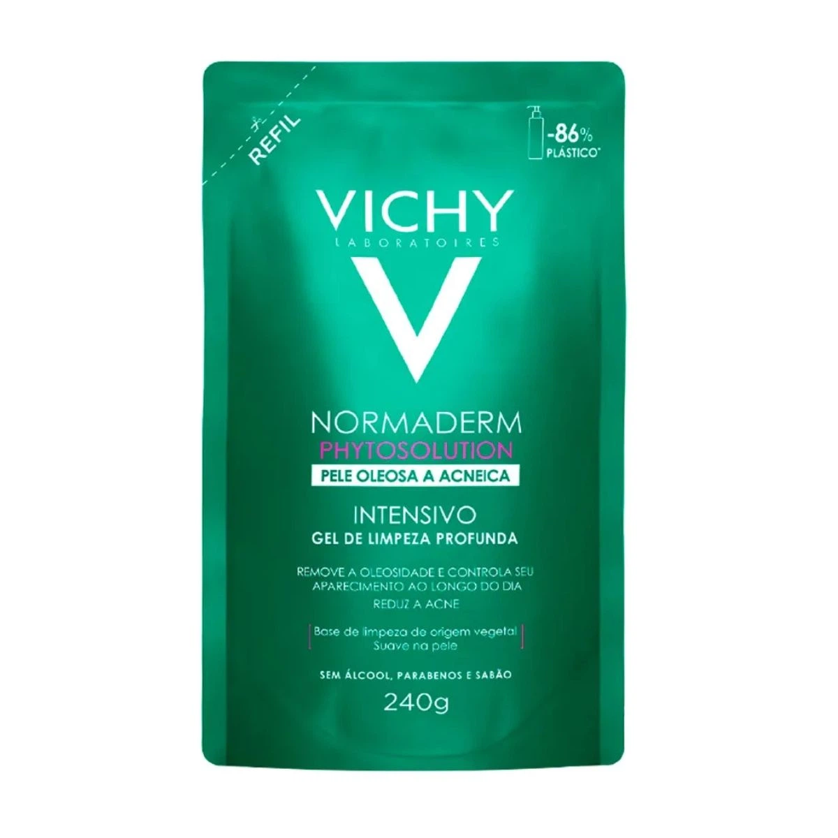 GEL DE LIMPEZA REFIL VICHY NORMADERM PHYTO 240G — Vichy | Farmácia Resyla