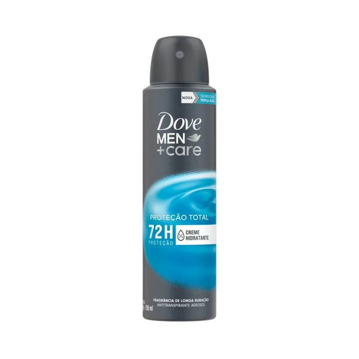 DESODORANTE ANTITRANSPIRANTE AEROSOL DOVE MEN+CARE PROTEÇÃO TOTAL 72H 150ML — Dove | Farmácia Resyla