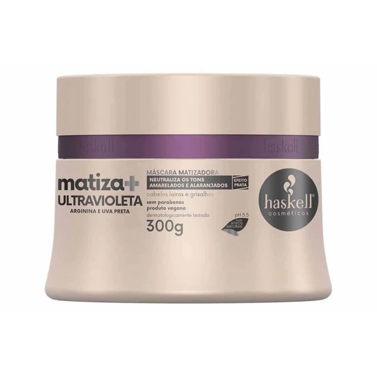 MÁSCARA HASKELL MATIZA+ ULTRAVIOLETA 300G — Haskell | Farmácia Resyla