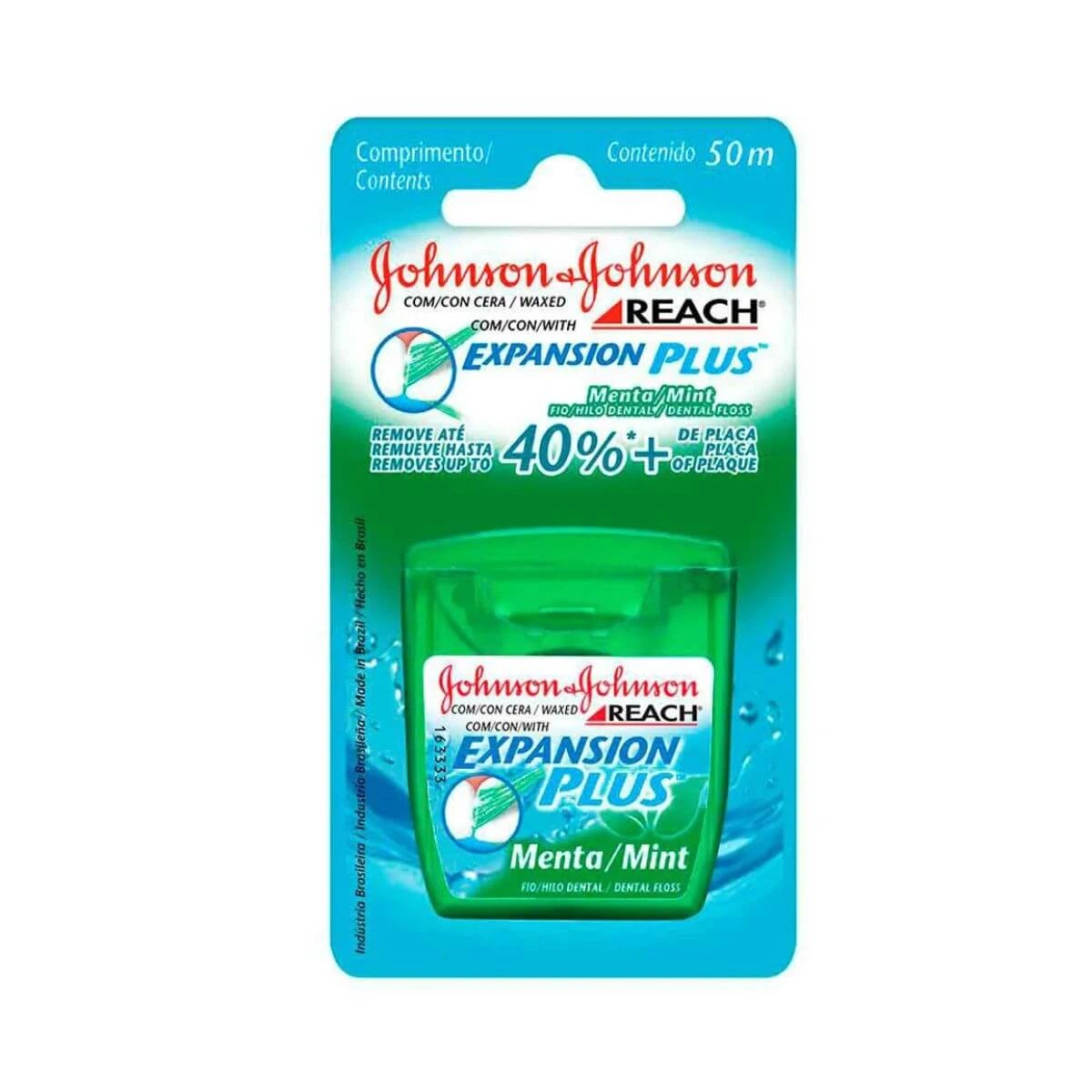 FIO DENTAL JOHNSON'S ESSENCIAL MENTA 50 METROS — Johnsons & Johnsons | Farmácia Resyla