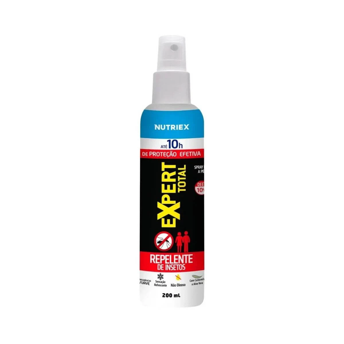 REPELENTE NUTRIEX EXPERT TOTAL SPRAY 200ML — Nutriex | Farmácia Resyla