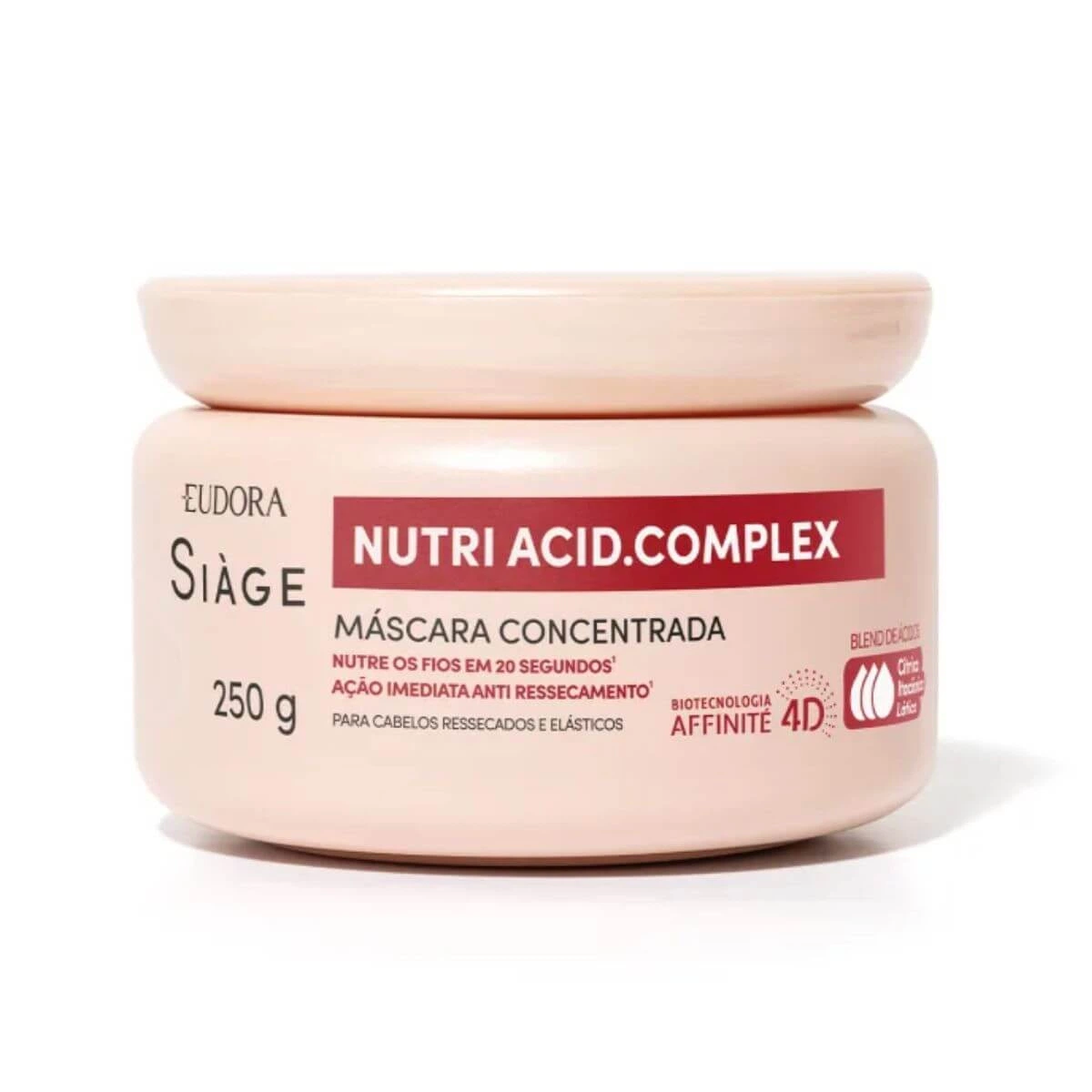 MASCARA EUDORA SIAGE NUTRI ACID COMPLEX 250G — Eudora Siàge | Farmácia Resyla