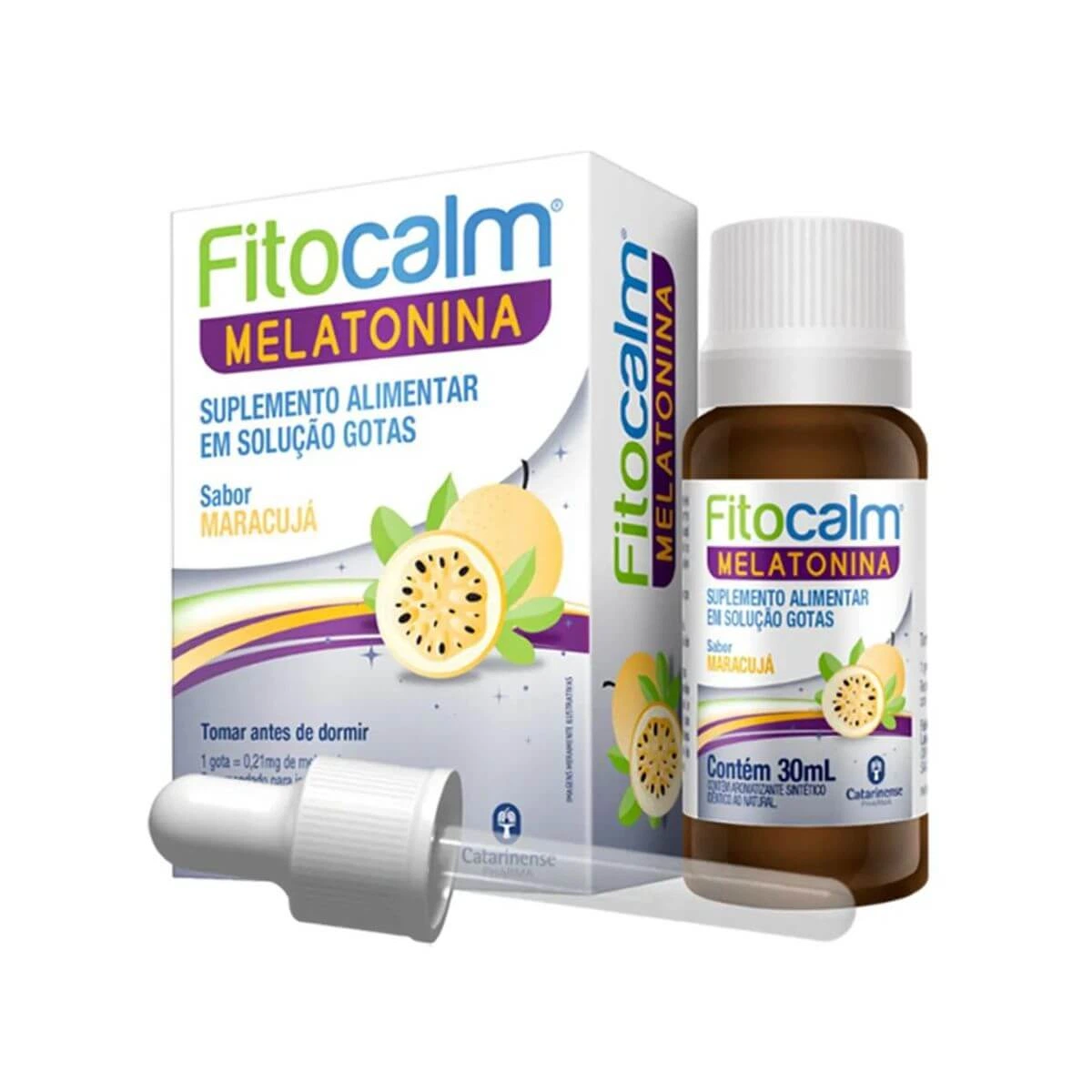 FITOCALM MELATONINA MARACUJA 30ML - CATARINENSE — Catarinense | Farmácia Resyla