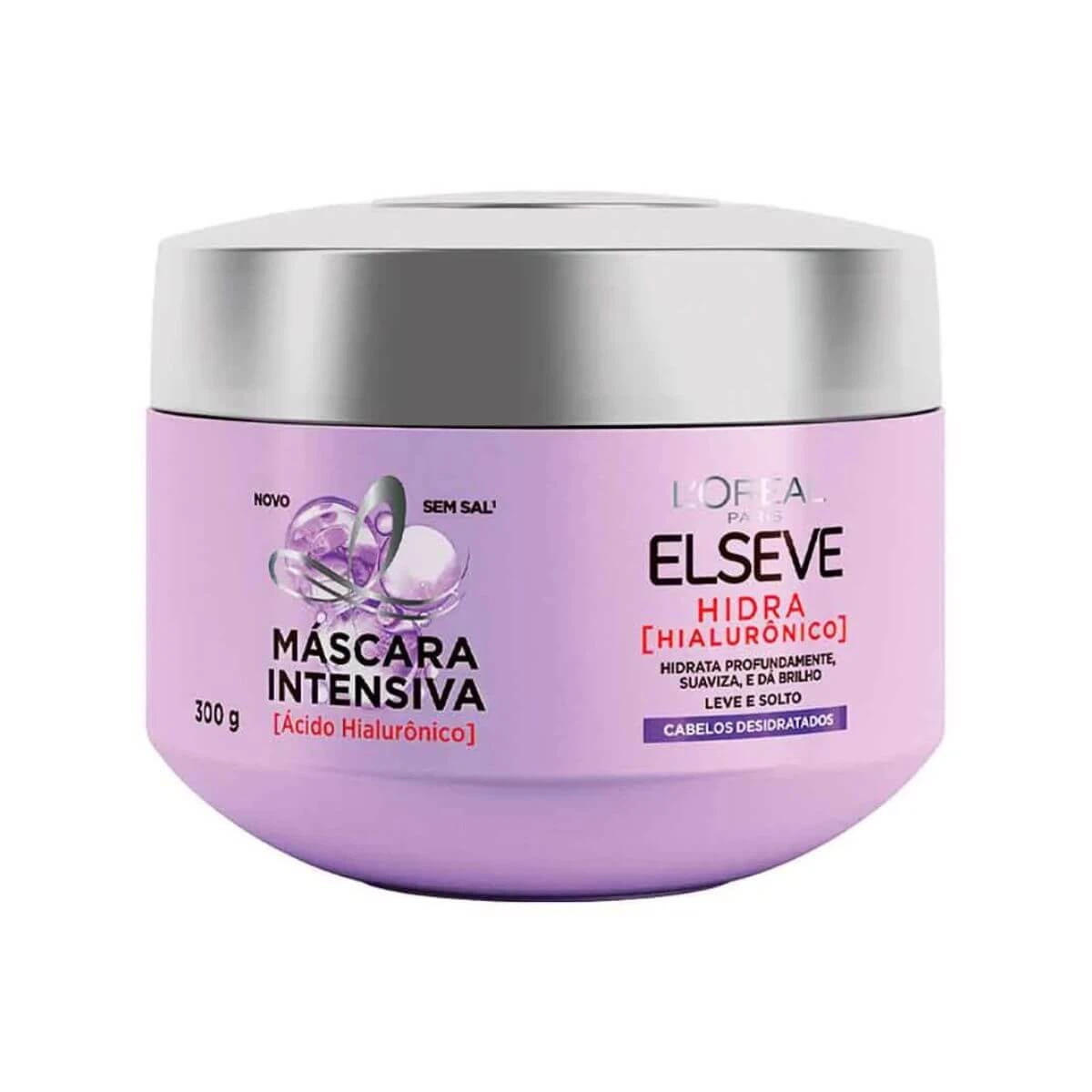 CREME DE TRATAMENTO ELSEVE HIDRA HIALURÔNICO 300G — Elseve | Farmácia Resyla