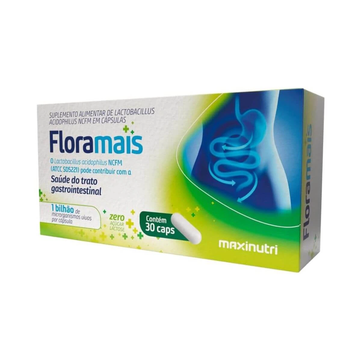 FLORAMAIS PROBIOTICO 30CP - MAXINUTRI — Maxinutri | Farmácia Resyla