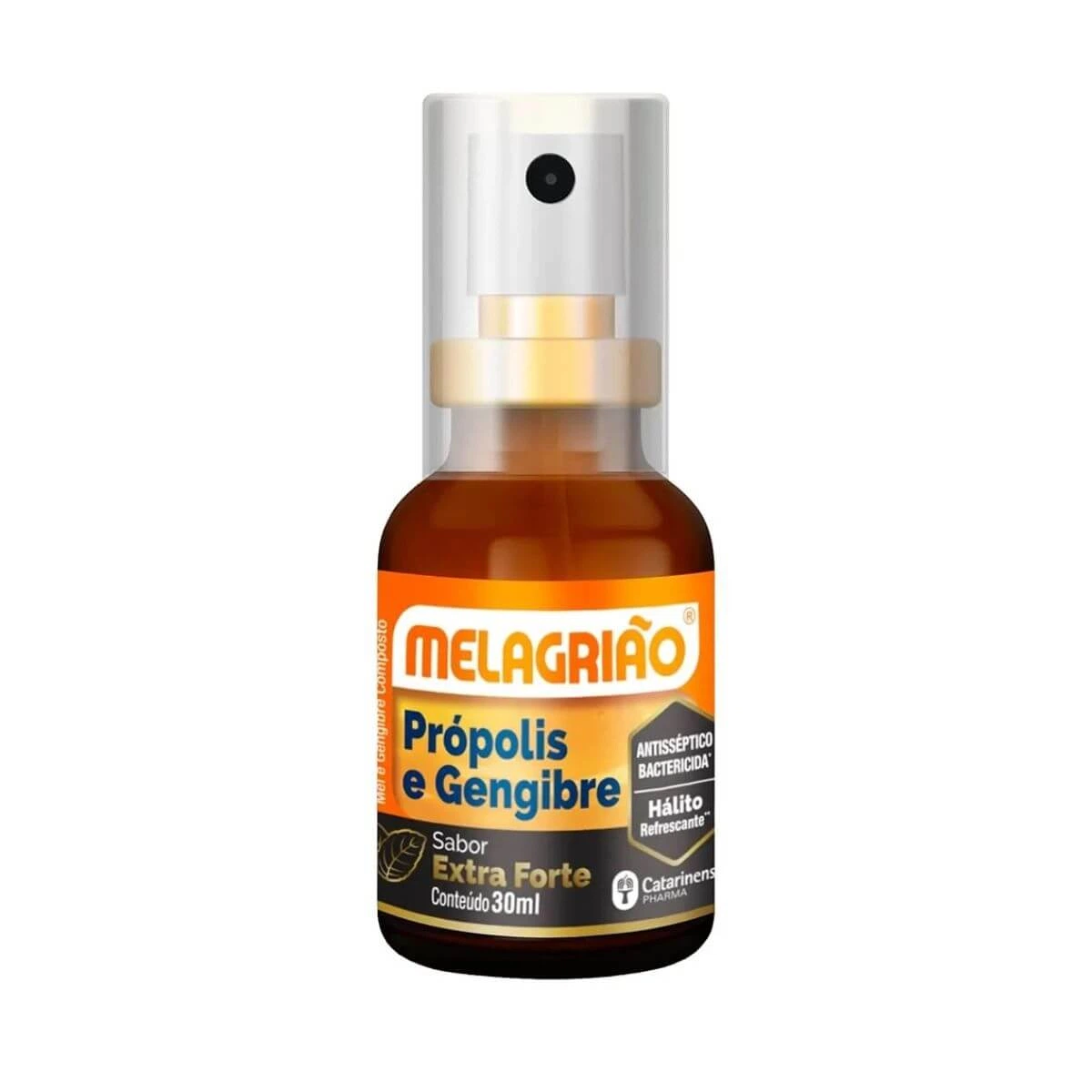 MELAGRIÃO PRÓPOLIS E GENGIBRE SPRAY SABOR EXTRA FORTE 30ML - CATARINENSE — Catarinense | Farmácia Resyla