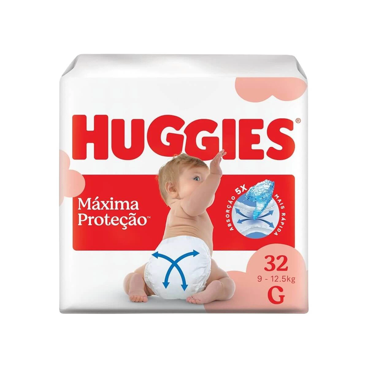 FRALDA HUGGIES SUPREME CARE MEGA G C/32UN — Huggies | Farmácia Resyla
