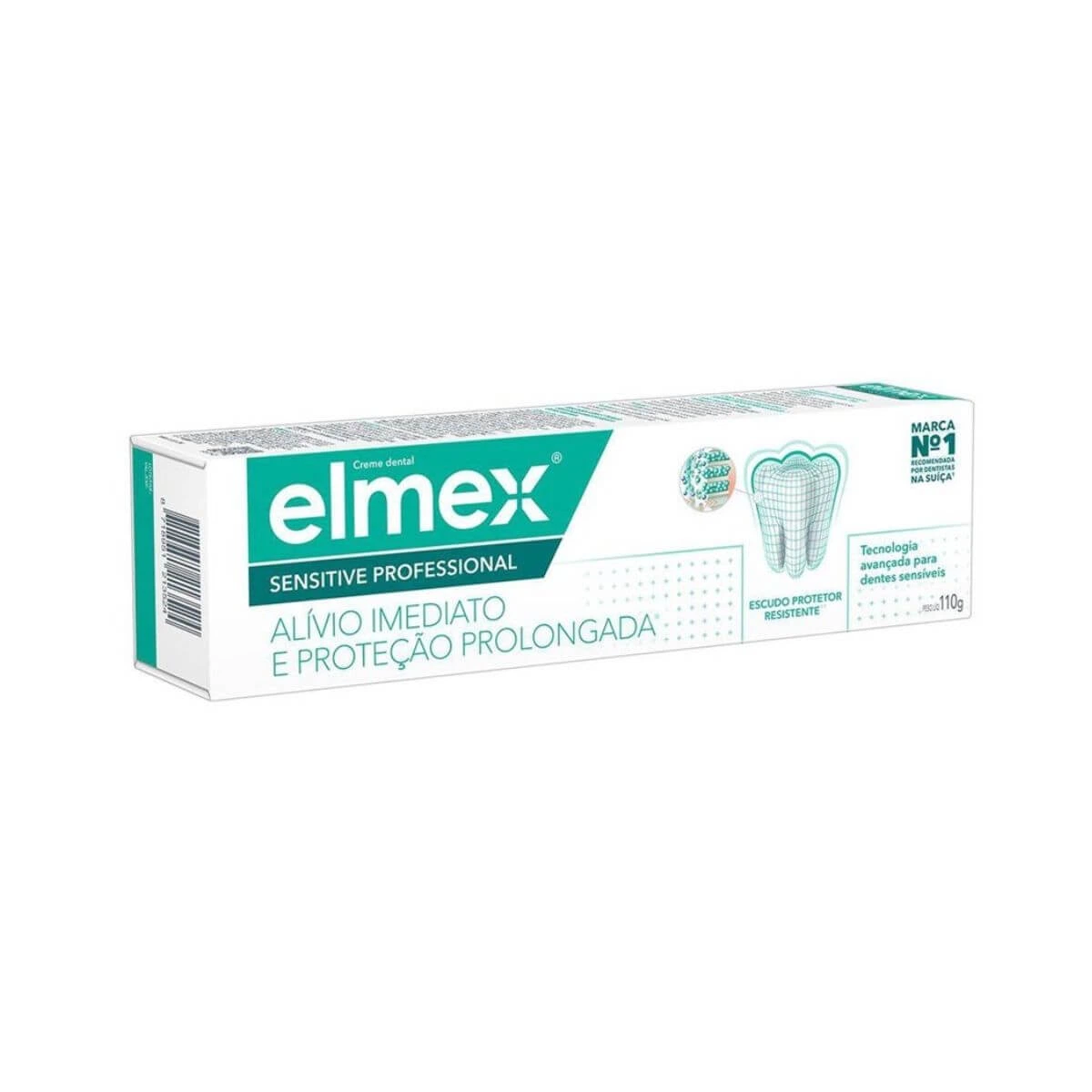 PASTA DE DENTE ELMEX SENSITIVE DENTES SENSÍVEIS 110G — Elmex | Farmácia Resyla