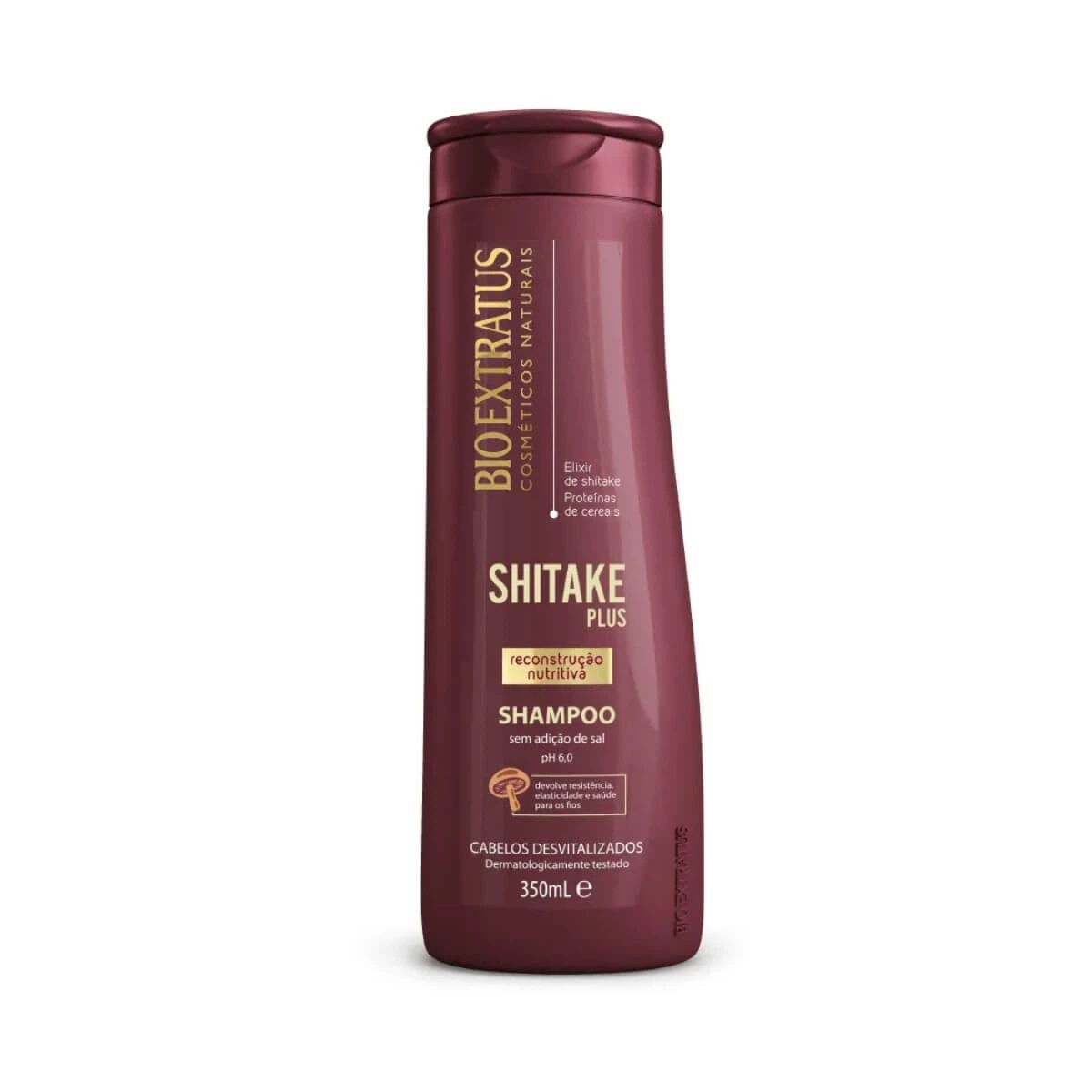 SHAMPOO BIO EXTRATUS SHITAKE PLUS 350ML — Bio Extratus | Farmácia Resyla