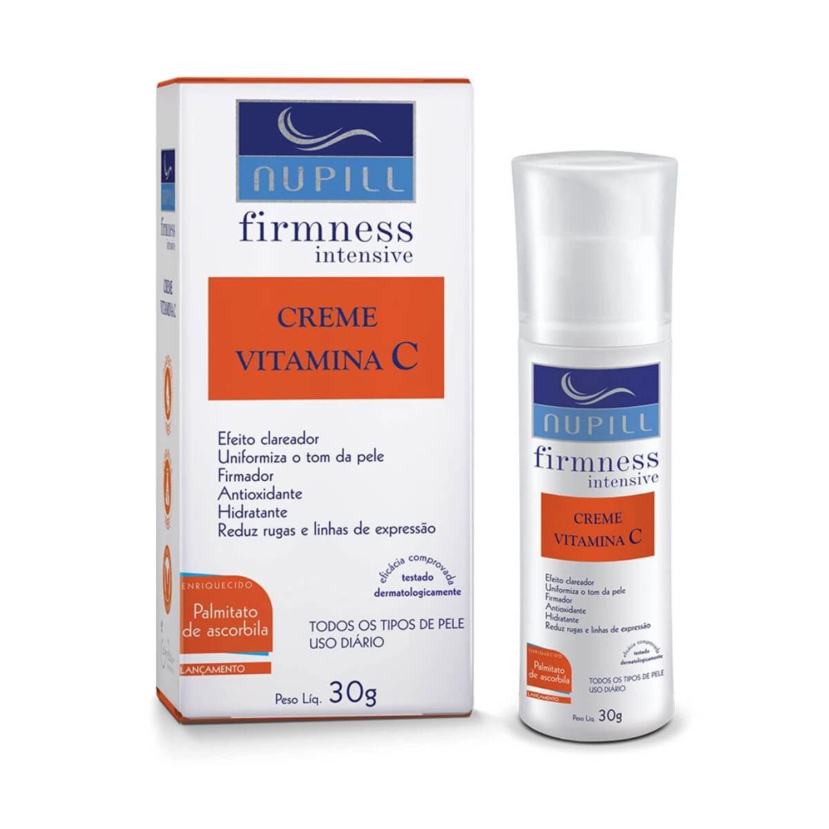VITAMINA C NUPILL FIRMNESS INTENSIVE 30G — Nupill | Farmácia Resyla