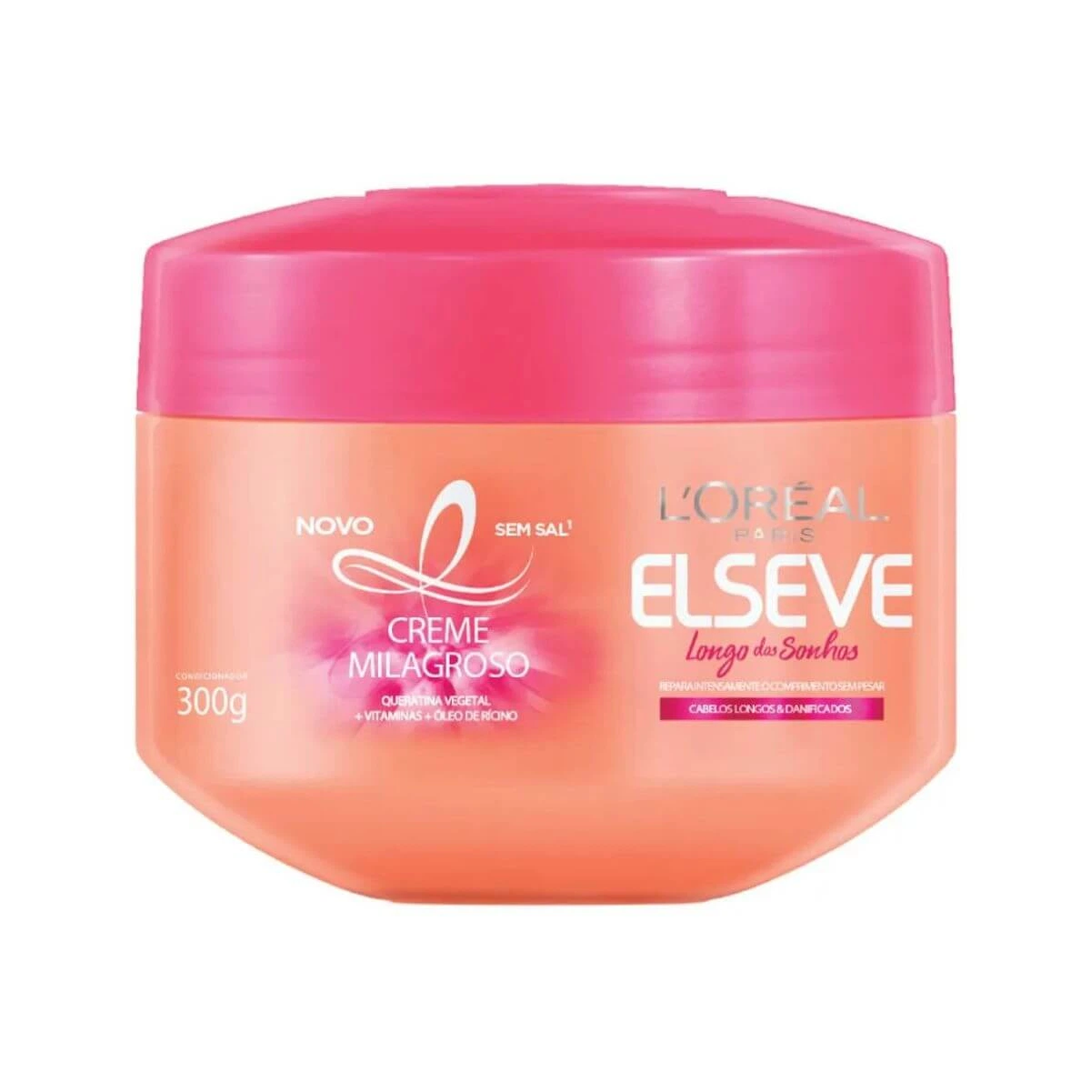 CREME DE TRATAMENTO ELSEVE LONGO DOS SONHOS 300G — Elseve | Farmácia Resyla