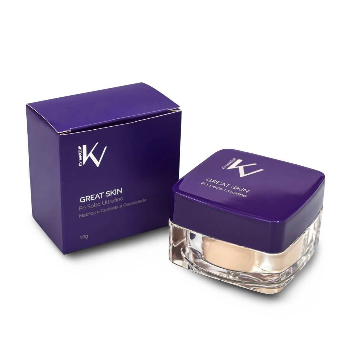 PÓ SOLTO KV MAKEUP GREAT SKIN ULTRAFINO TRANSLUCIDO — KV | Farmácia Resyla