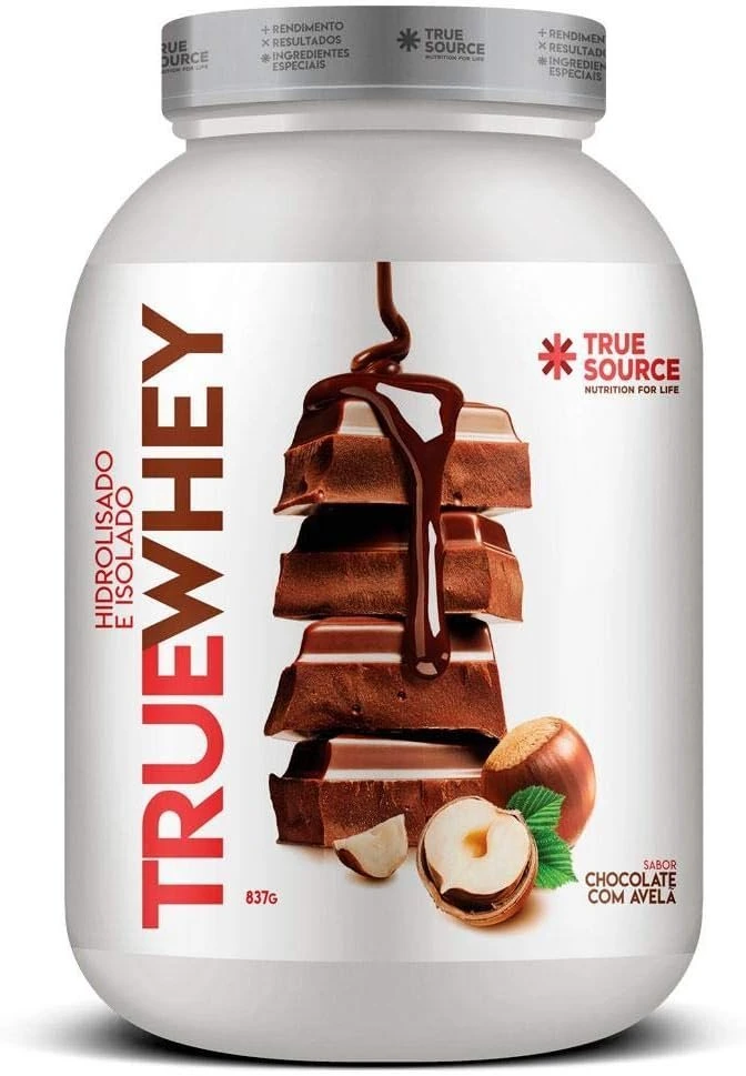 True Source True Whey (837G) – Hidrolisado E Isolado – Sabor Chocolate C/ Avelã — | Farmácia Resyla