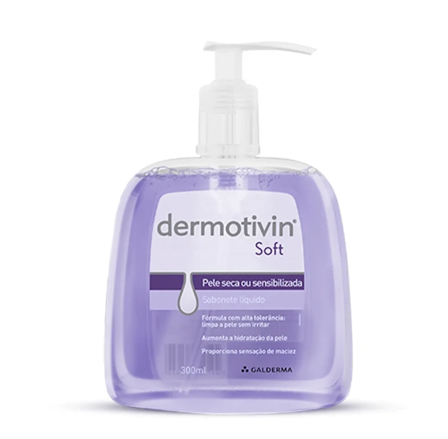Sabonete Líquido Dermotivin Soft 300ml — | Farmácia Resyla