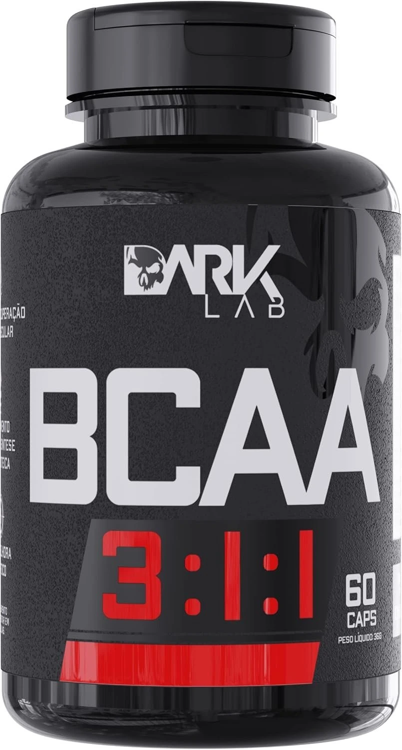 Bcaa 3:1:1 60 Capsulas Dark Lab — | Farmácia Resyla