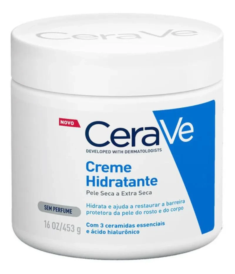 Creme Hidratante CeraVe Pele Seca e Extrasseca 454g — CeraVe | Farmácia Resyla