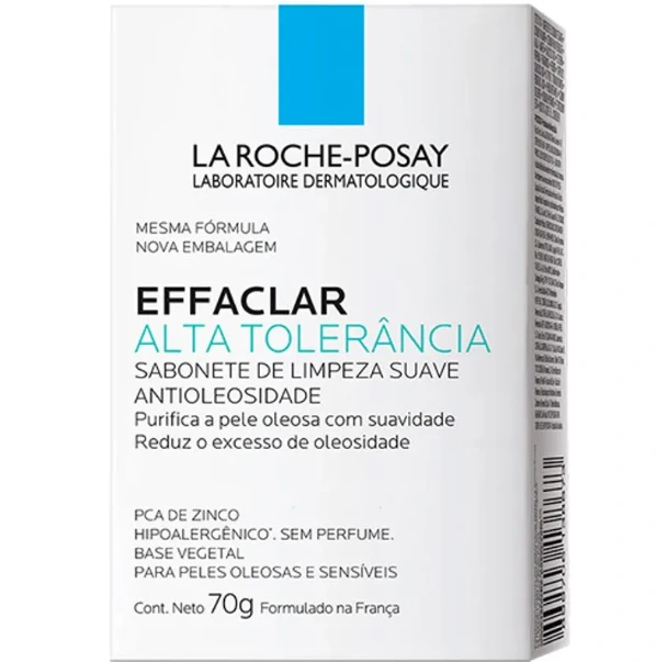 Sabonete Facial La Roche-Posay Effaclar Alta Tolerância 70g — La Roche-Posay | Farmácia Resyla