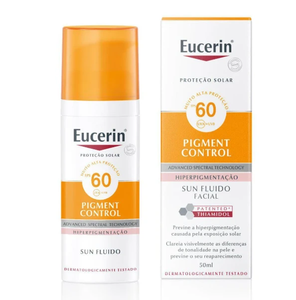 Protetor Solar Facial Eucerin Sun Pigment Control Fps60 50ml — Eucerin | Farmácia Resyla
