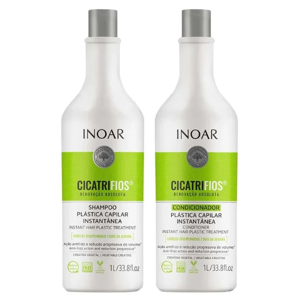 Inoar Cicatrifios Kit com Shampoo 1L + Condicionador 1L — Inoar | Farmácia Resyla