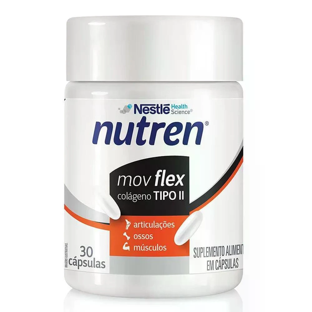 Suplemento Alimentar Nestlé Nutren Mov Flex Colágeno Tipo ii 30 Cápsulas — Nestle | Farmácia Resyla