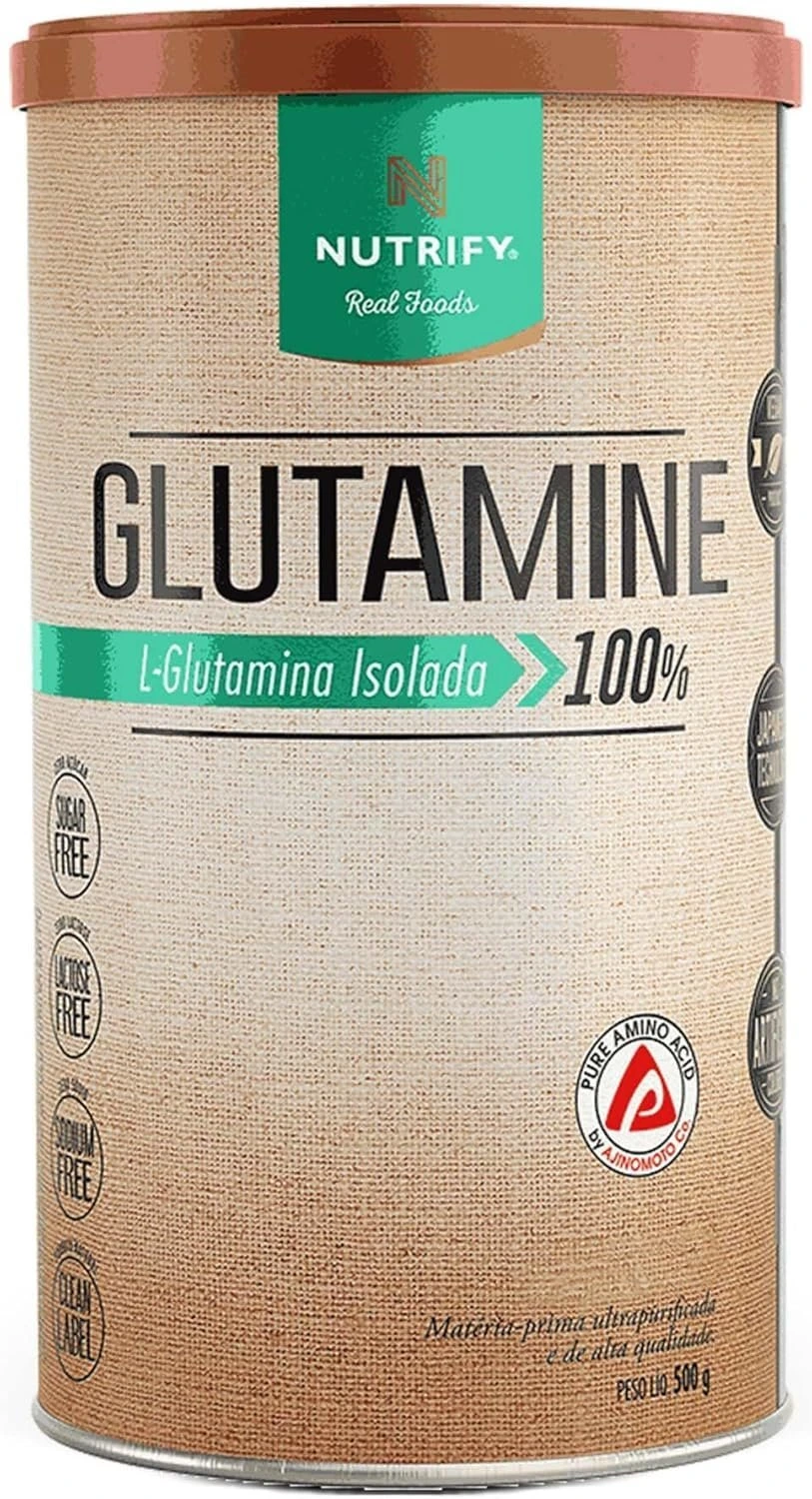 Glutamine 100% (500G), Nutrify — Glutamine | Farmácia Resyla