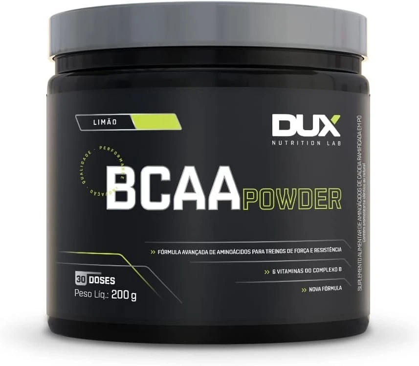 Dux Nutrition Bcaa Powder Limão – Pote 200 G — Dux Nutrition | Farmácia Resyla