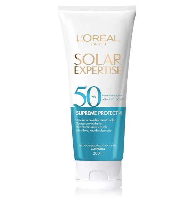 Protetor Solar L’Oréal Paris Solar Expertise Supreme Protect 4 FPS50 200ml — | Farmácia Resyla