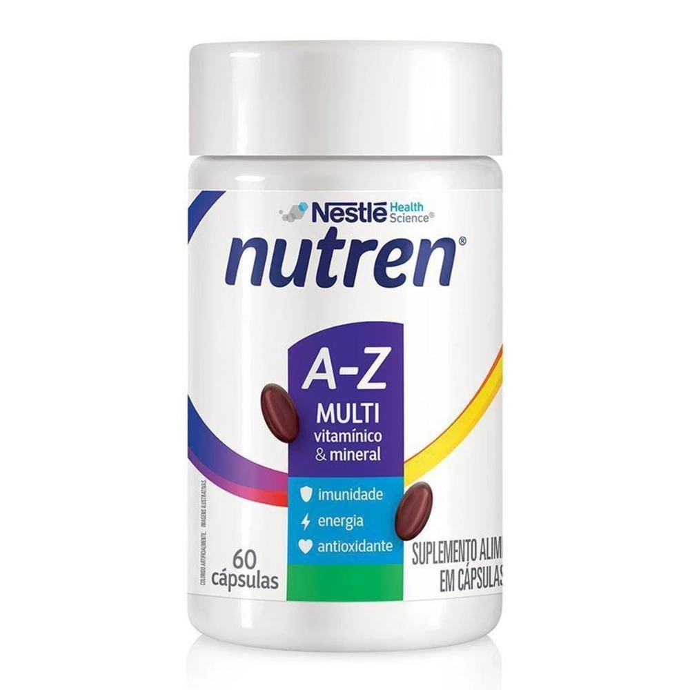 Nutren a-z Multi Vitamínico E Mineral 60 Caps. Gel – Nestlé — Nestle | Farmácia Resyla