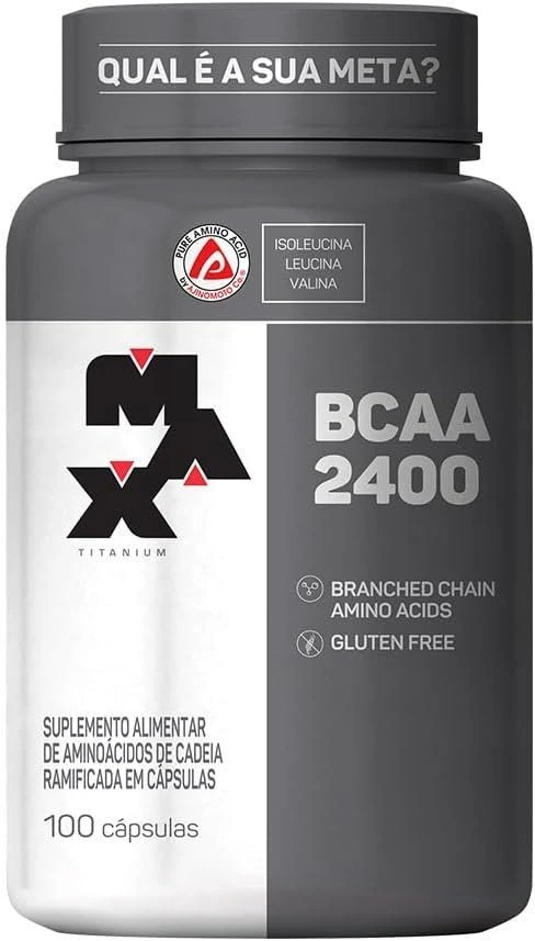 BCAA 2400-100 Cápsulas – Max Titanium, Max Titanium — Max Titanium | Farmácia Resyla