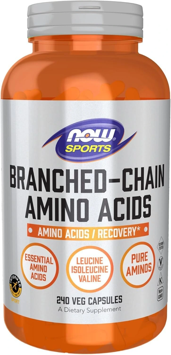 BCAA 800MG (240 caps) – Now Sports — | Farmácia Resyla