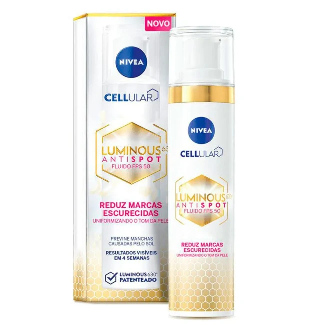 Creme Facial Nivea Anti-manchas Cellular Luminous Fps50 40ml — Nivea | Farmácia Resyla