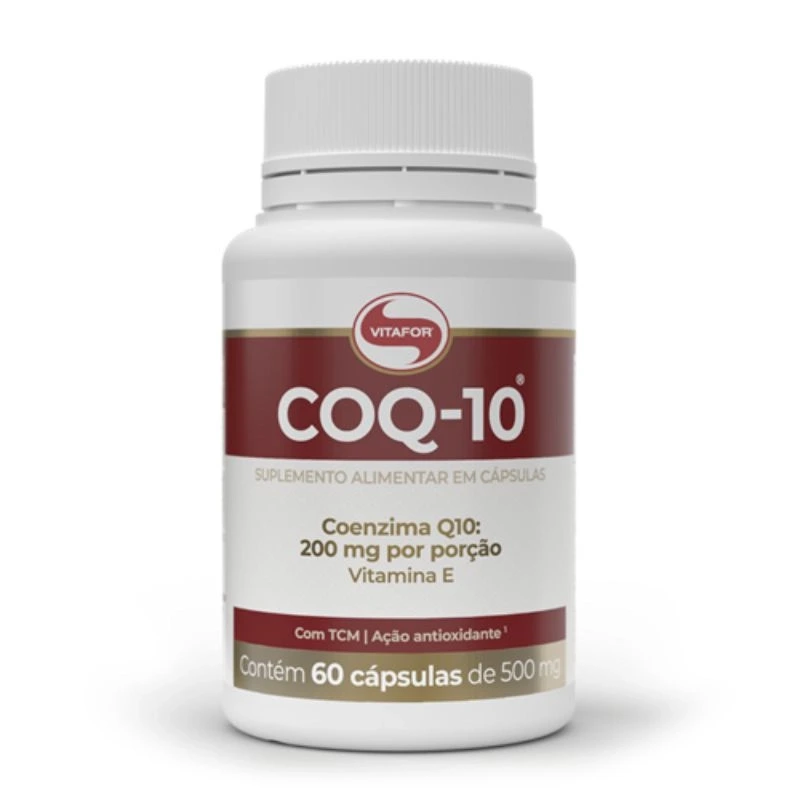 Coenzima Q10 Vitafor COQ-10 com tcm e Vitamina E — Vitafor | Farmácia Resyla