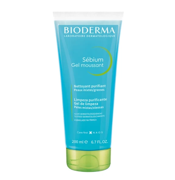 Gel de Limpeza Facial Bioderma Sébium Gel Moussant 200ml — Bioderma | Farmácia Resyla